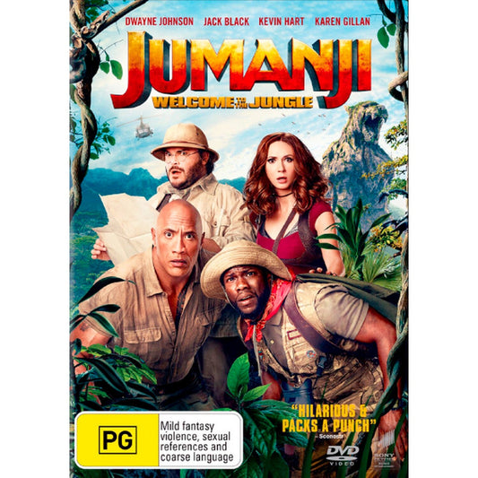 Jumanji: Welcome to the Jungle DVD