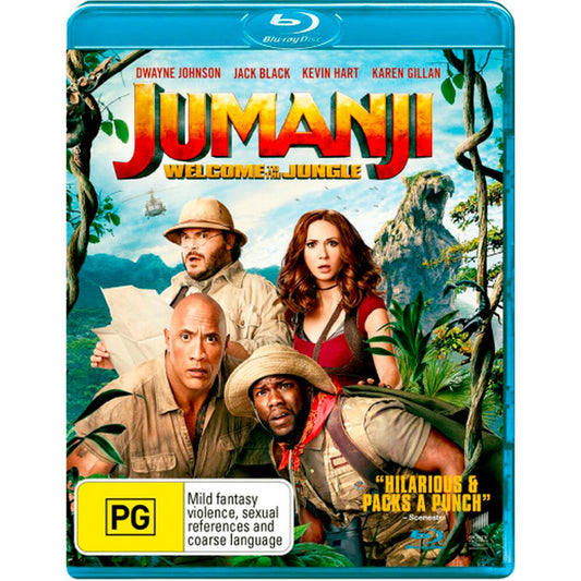 Jumanji: Welcome to the Jungle Blu-Ray