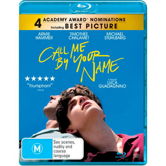 Call Me By Your Name Blu-Ray