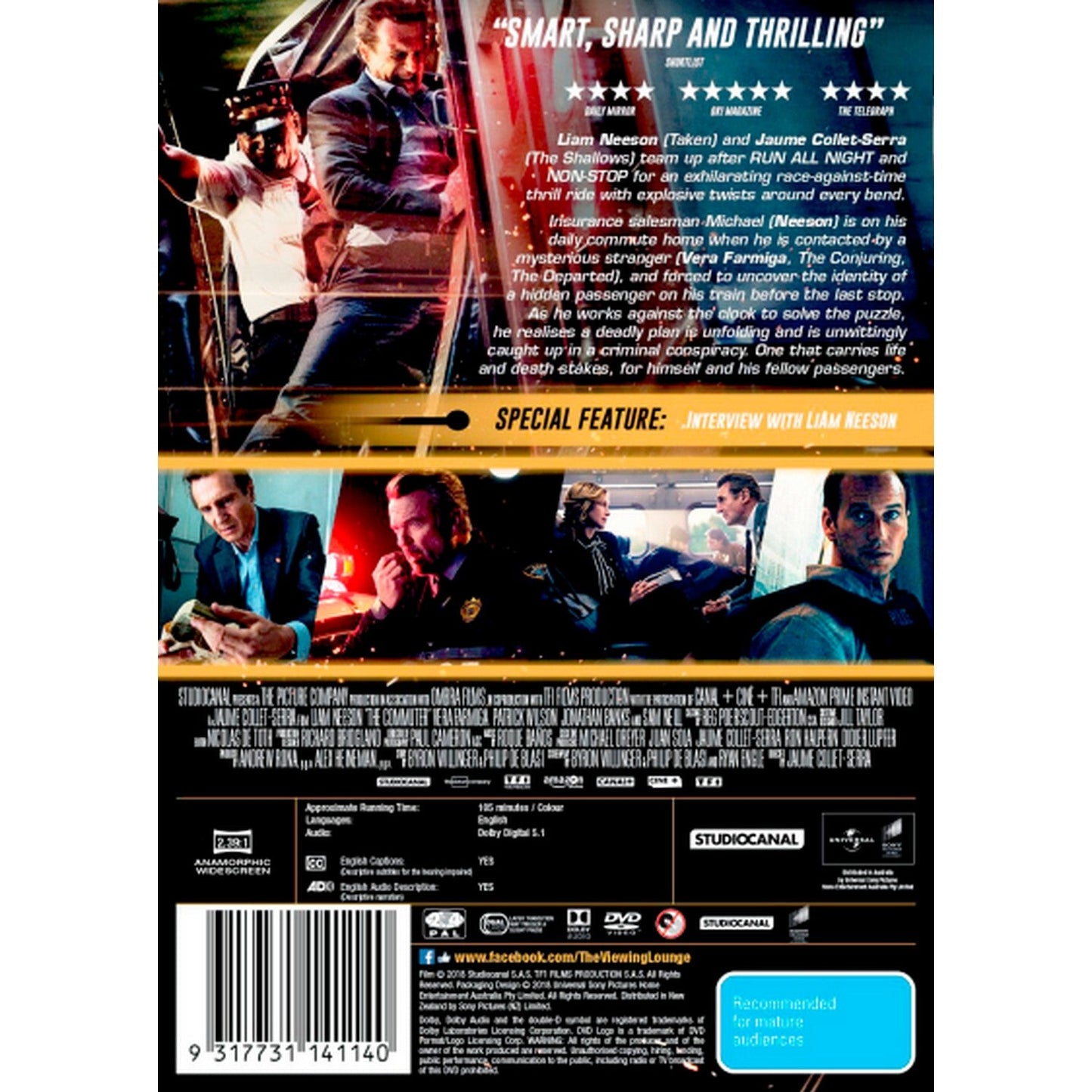 The Commuter DVD