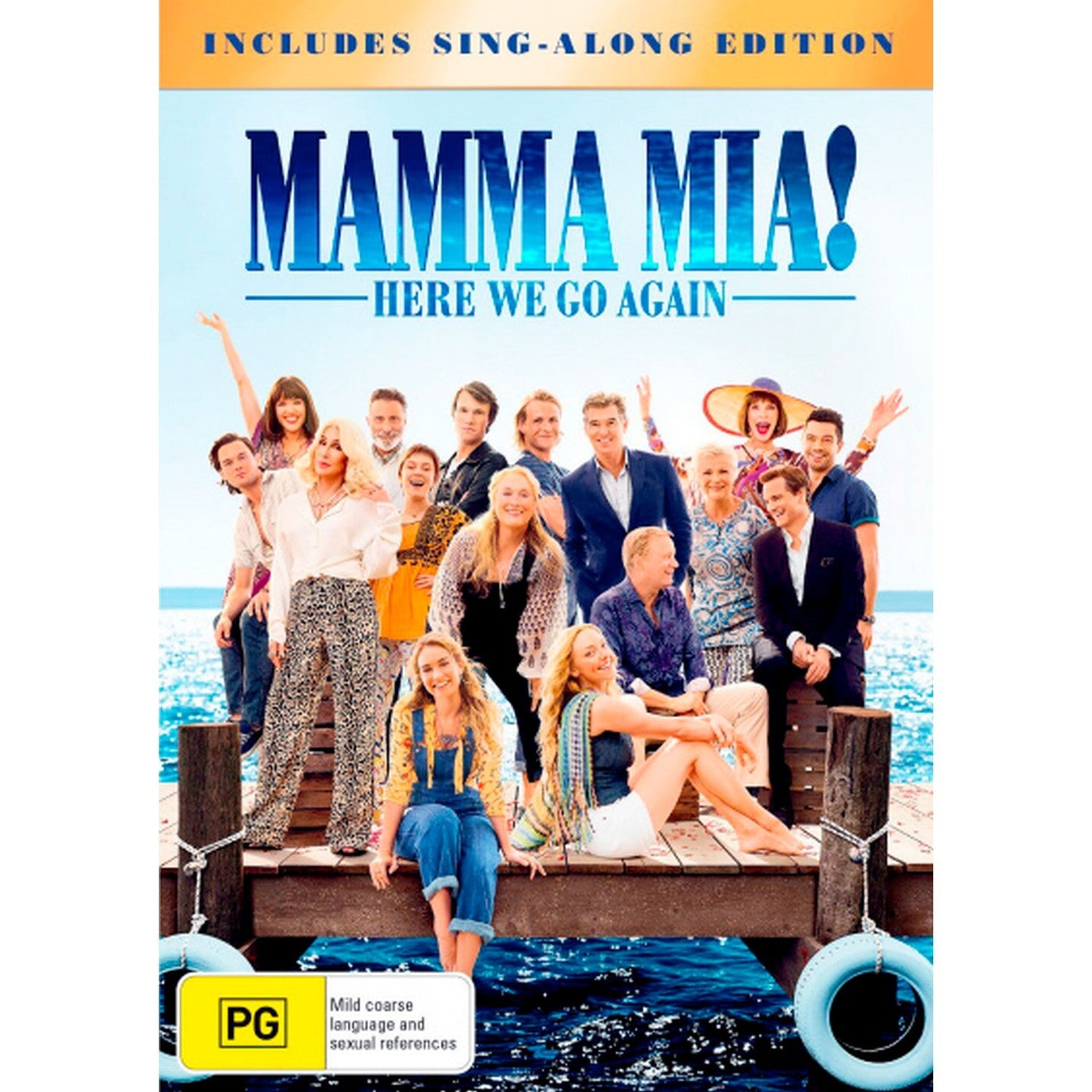 Mamma Mia!: Here We Go Again (Includes Sing-Along Edition) DVD