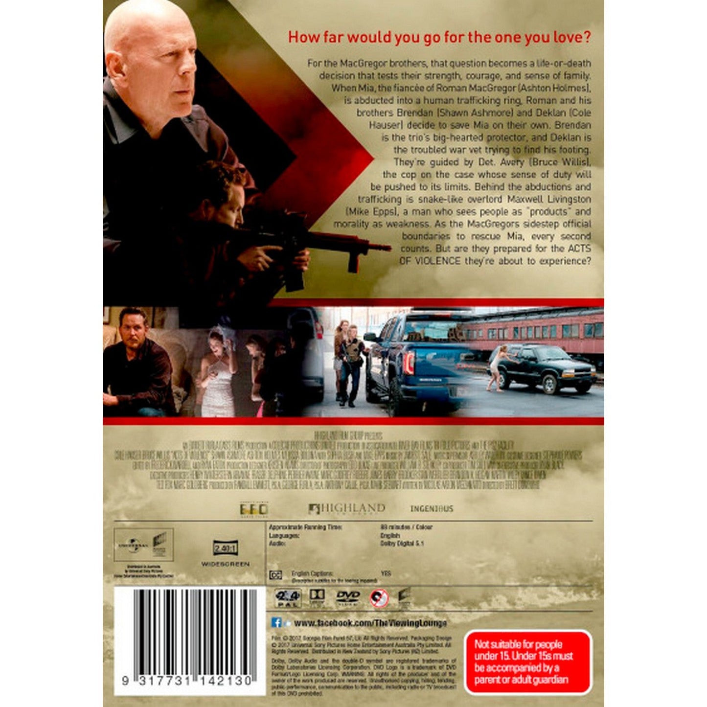 Acts of Violence DVD