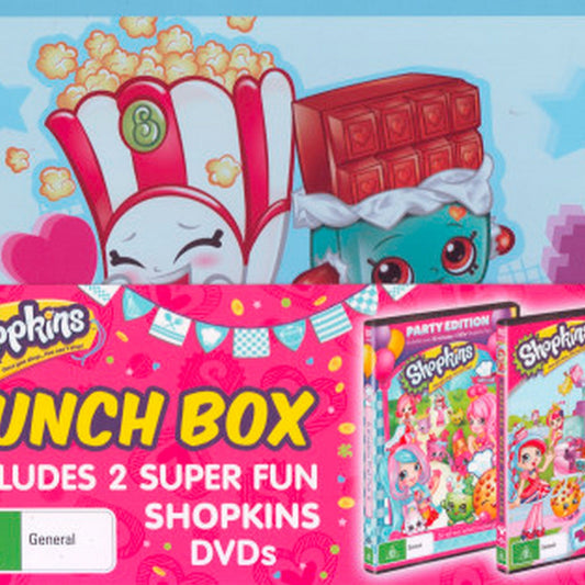 Shopkins Lunch Box (Chef Club: Party Edition / Wild) DVD