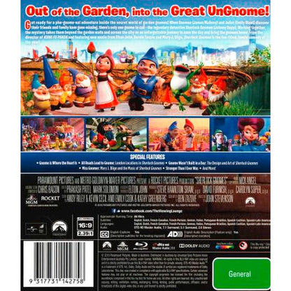 Sherlock Gnomes Blu-Ray