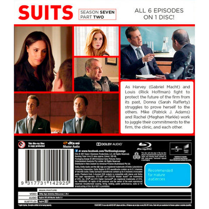 Suits: Season 7 - Part 2 (Episodes 11-16) Blu-Ray