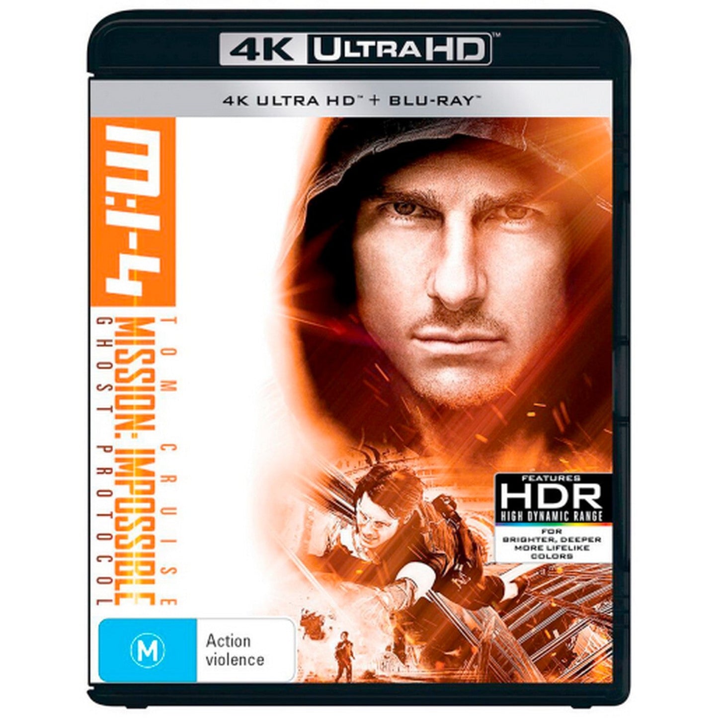 M:I-4 (Mission: Impossible - Ghost Protocol) 4K UltraHD + Blu-Ray