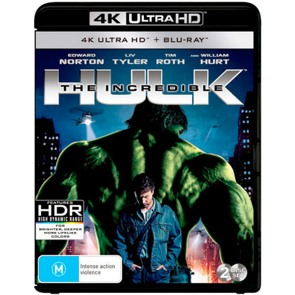 The Incredible Hulk (2008) 4K UltraHD + Blu-Ray