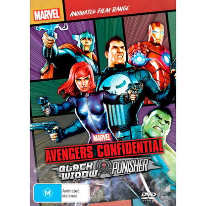 Avengers Confidential: Black Widow/Punisher (Marvel Animated Film Range) DVD