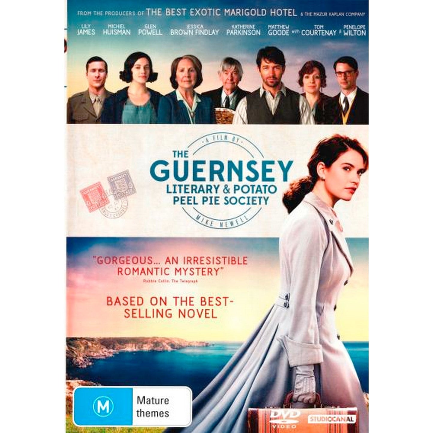 The Guernsey Literary and Potato Peel Pie Society DVD