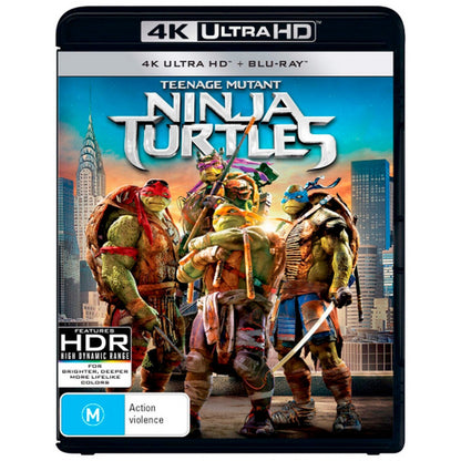 Teenage Mutant Ninja Turtles (2014) 4K UltraHD + Blu-Ray