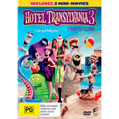 Hotel Transylvania 3: A Monster Vacation DVD