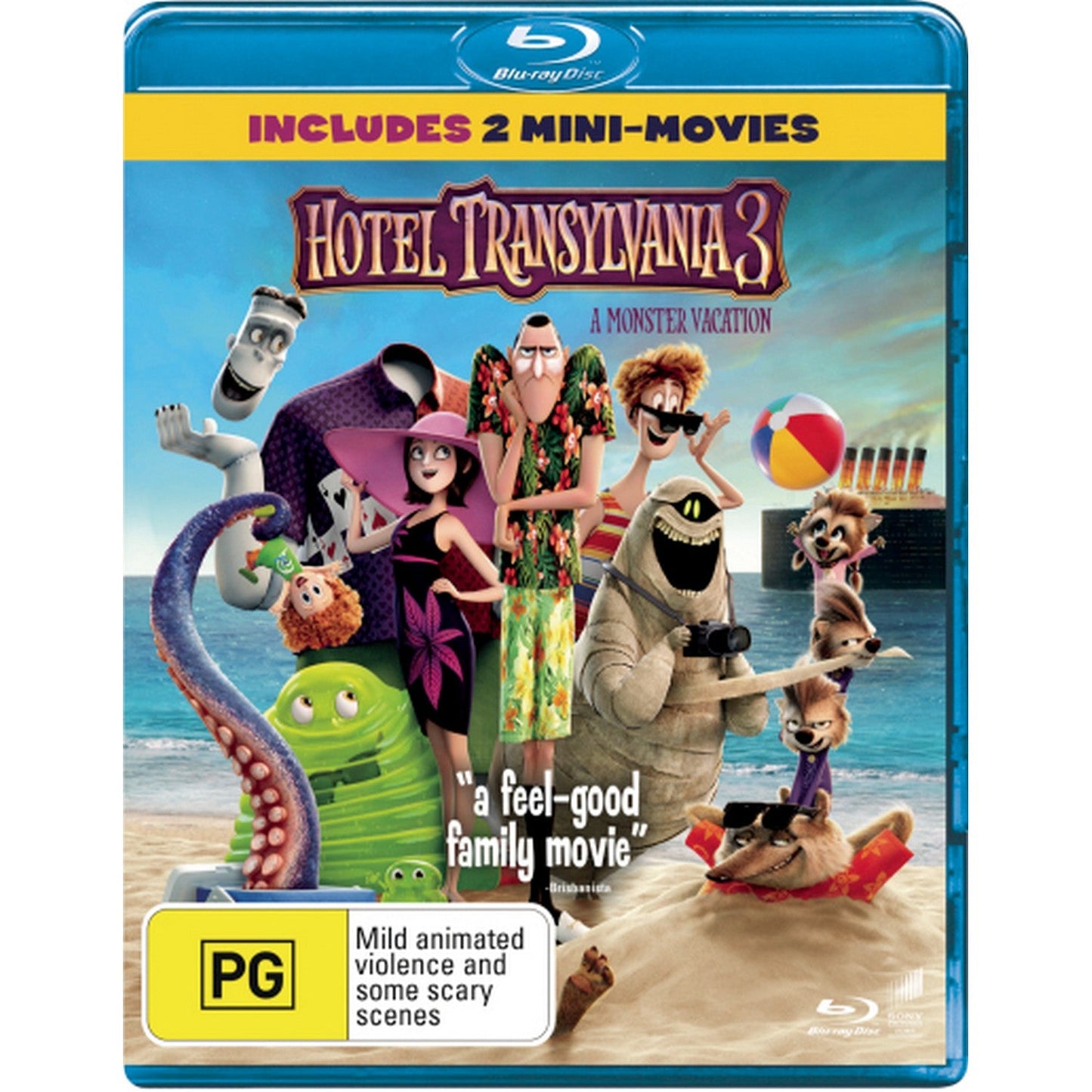 Hotel Transylvania 3: A Monster Vacation Blu-Ray