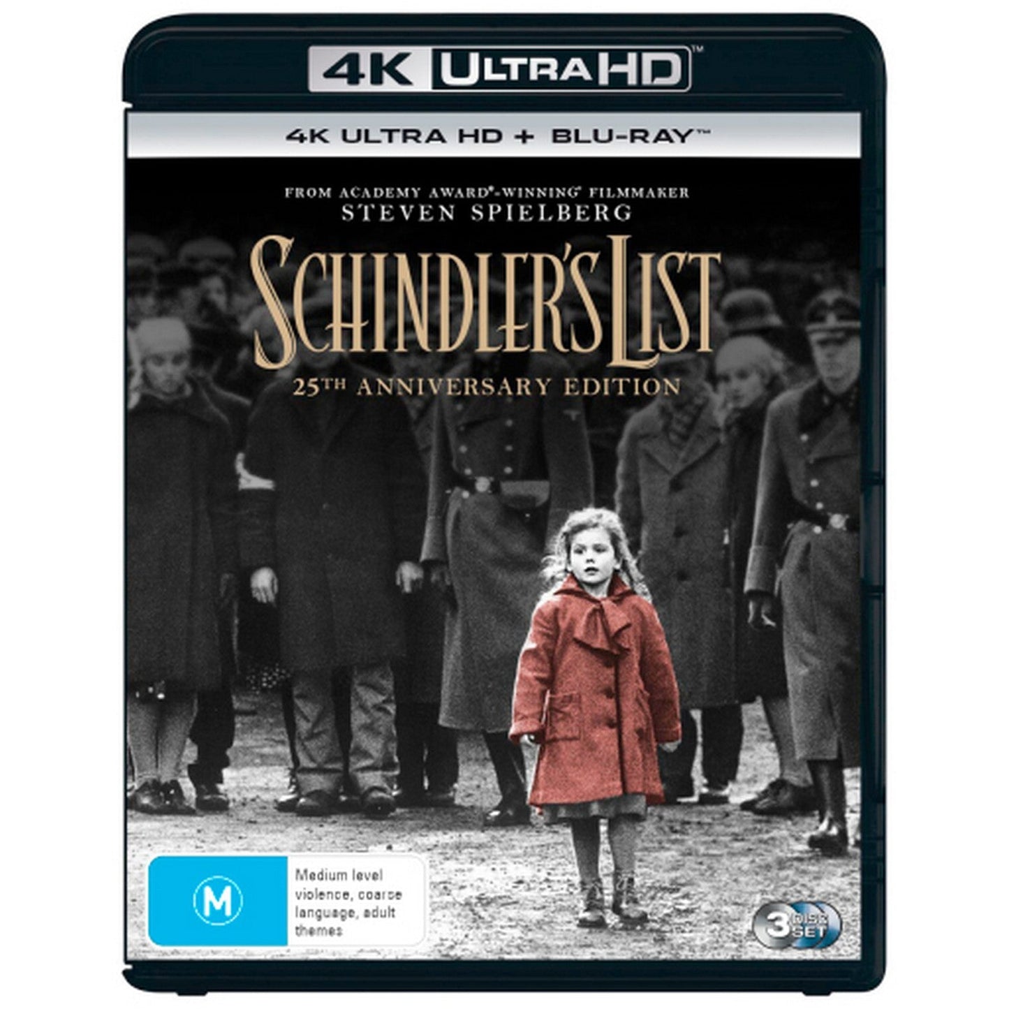 Schindler's List (25th Anniversary Edition) 4K UltraHD + Blu-Ray