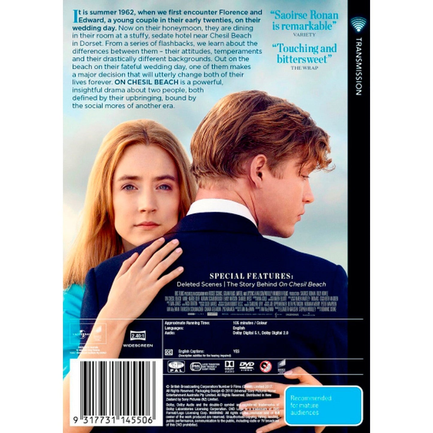 On Chesil Beach DVD