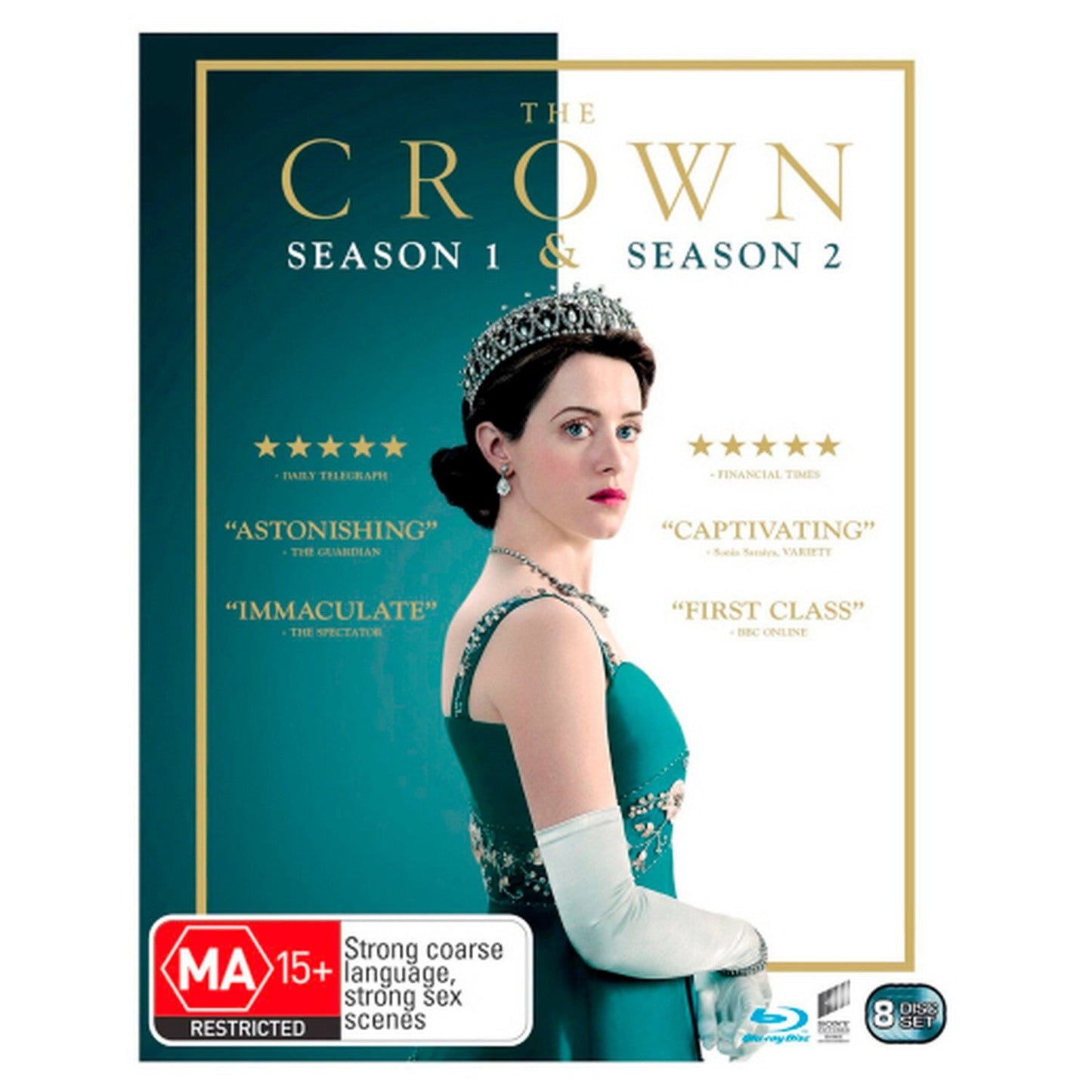 The Crown: Season 1 & Season 2 Blu-Ray