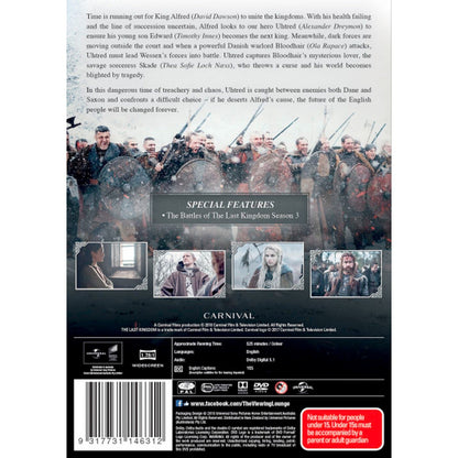 The Last Kingdom: Season 3 DVD