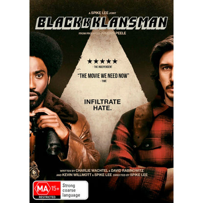 BlacKkKlansman DVD