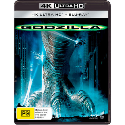 Godzilla (1998) 4K UltraHD + Blu-Ray