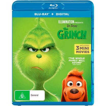 The Grinch (Dr. Seuss') (2018) (Blu-ray) Blu-Ray