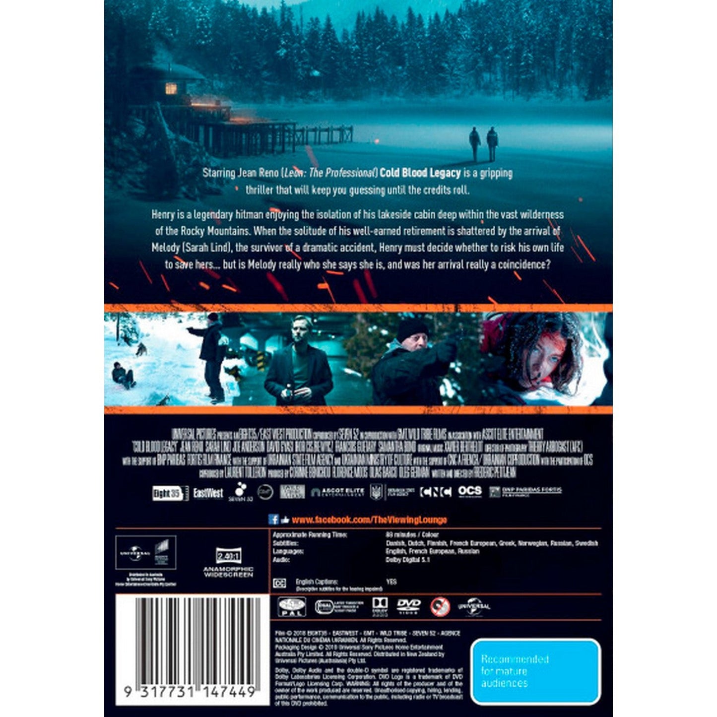 Cold Blood Legacy DVD