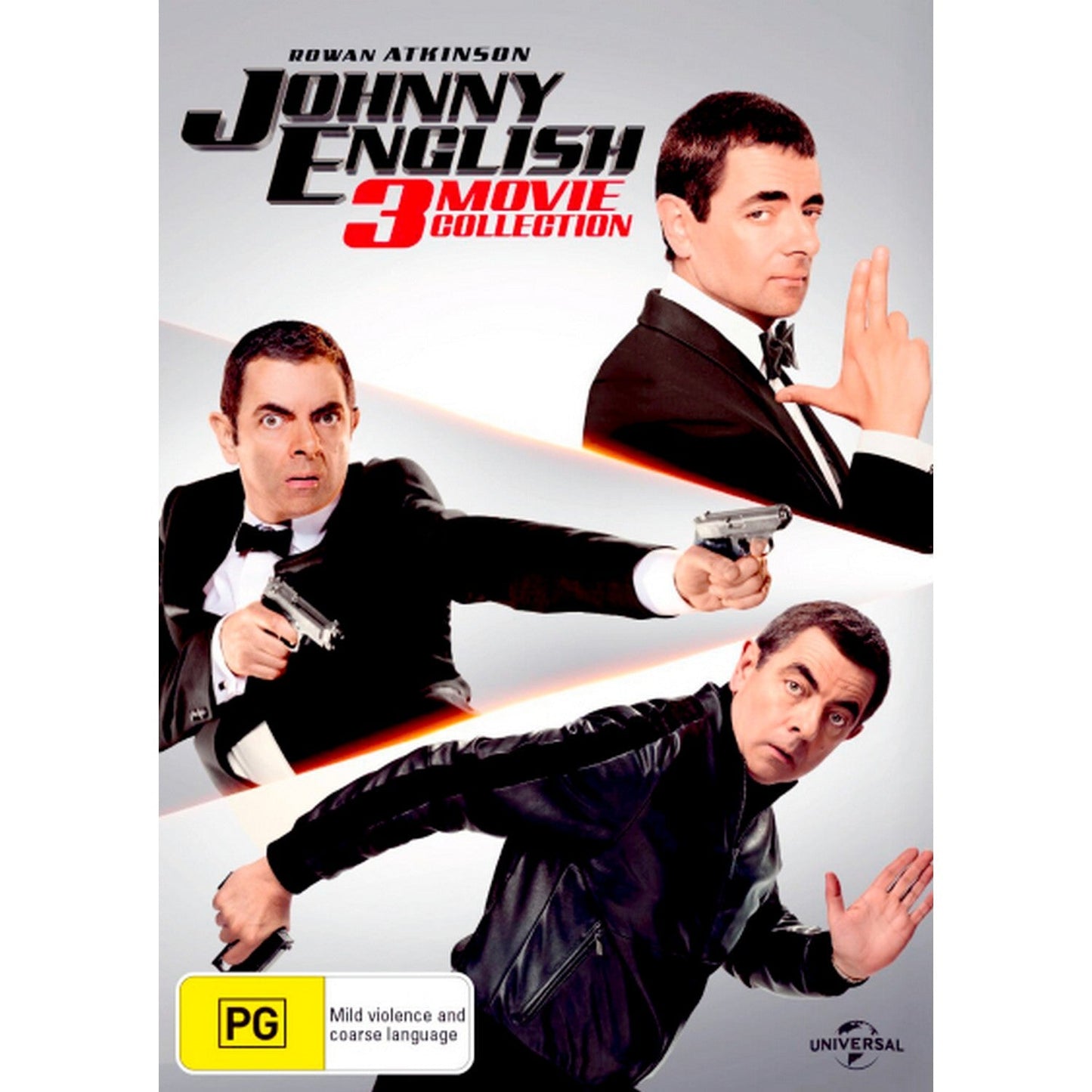 Johnny English: 3 Movie Collection (Johnny English / Johnny English Reborn / Johnny English Strikes Again) DVD Box Set