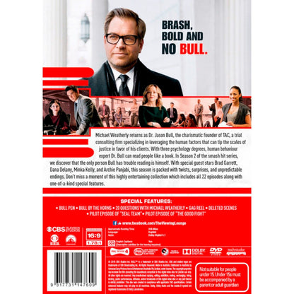 Bull: Season 2 DVD