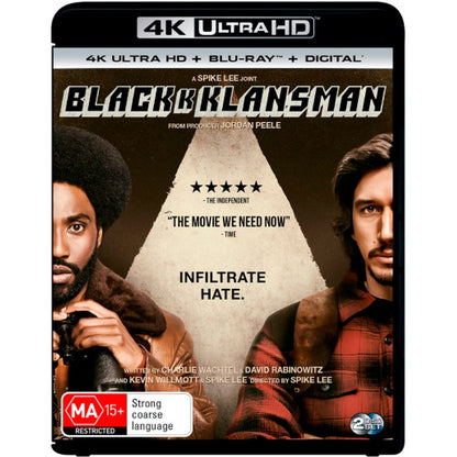 BlacKkKlansman 4K UltraHD