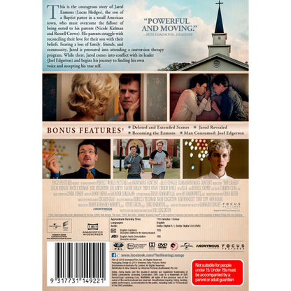 Boy Erased DVD