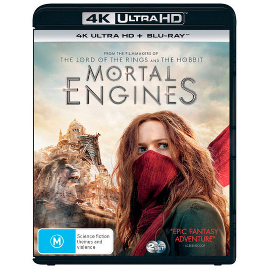 Mortal Engines 4K UltraHD + Blu-Ray