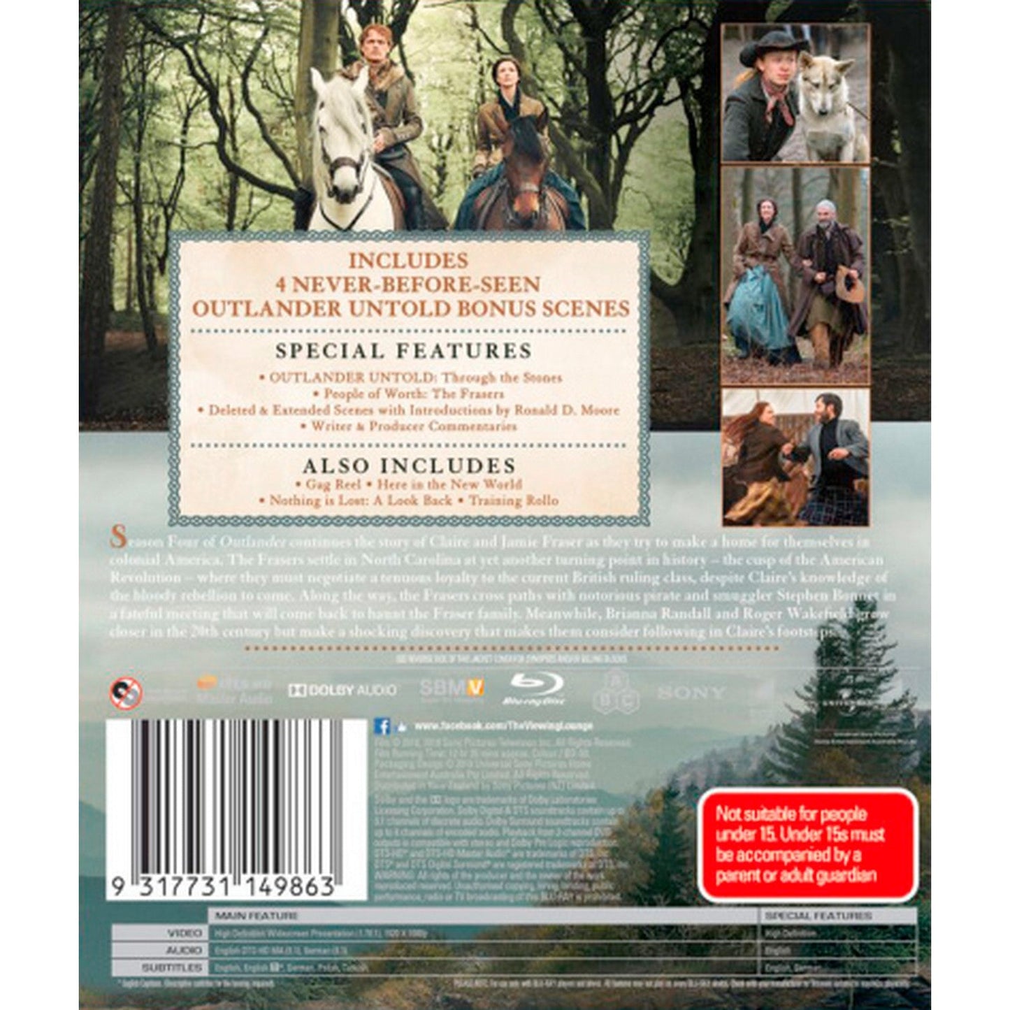 Outlander: Season 4 (The Untold Edition) Blu-Ray