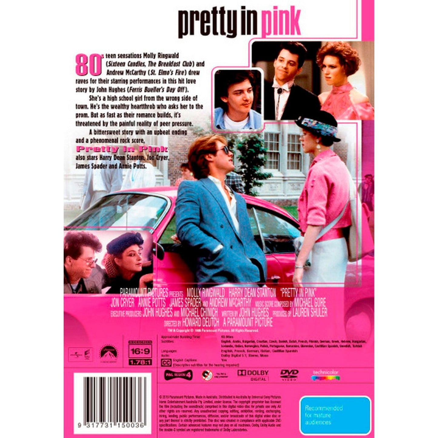 Pretty in Pink DVD