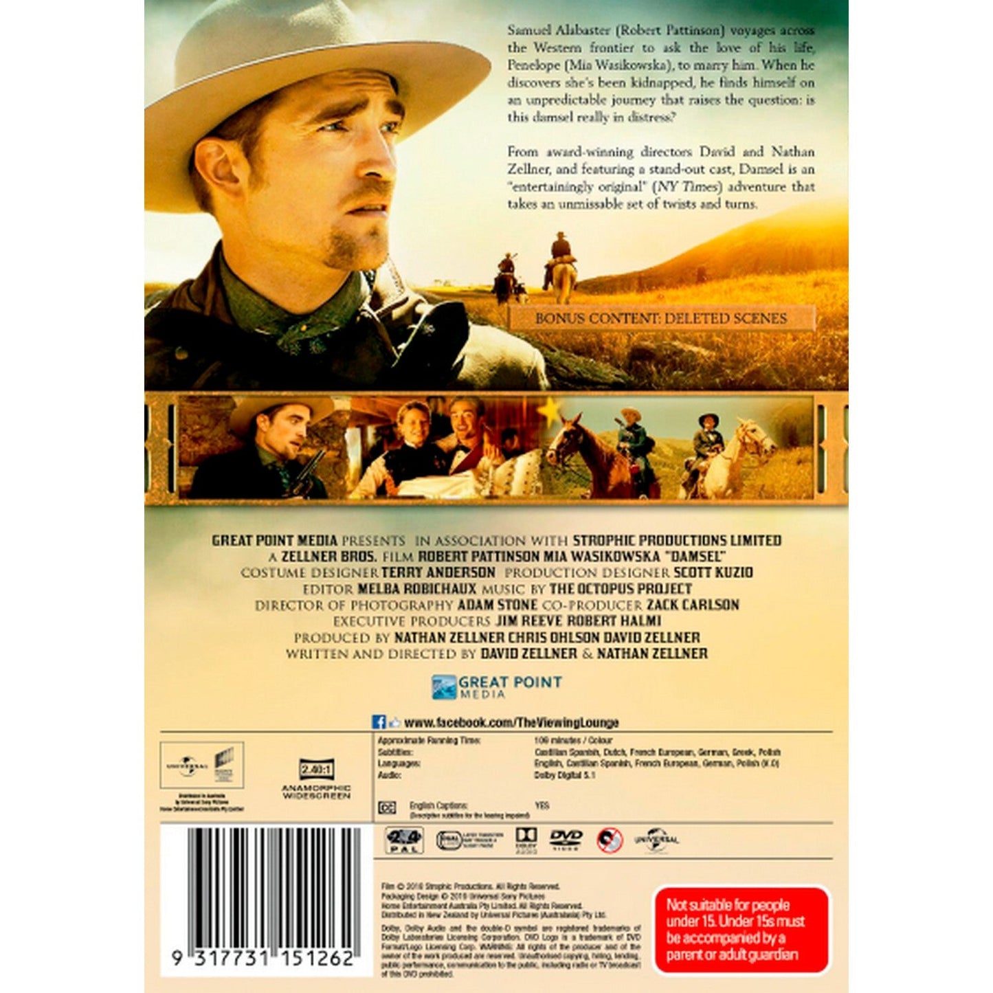 Damsel DVD