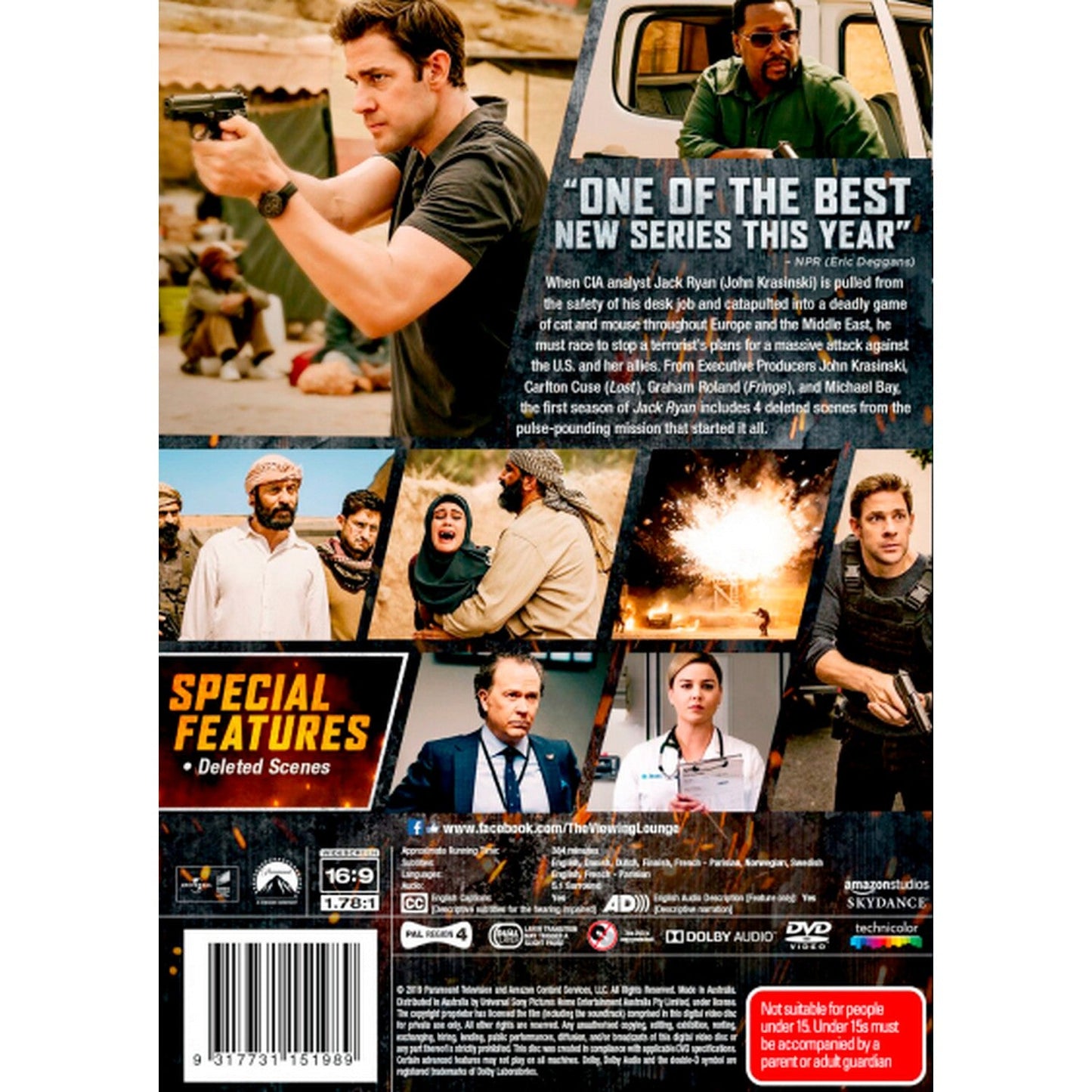 Jack Ryan (Tom Clancy's): Season 1 DVD