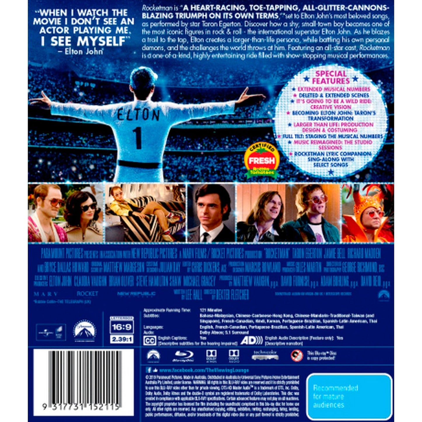 Rocketman Blu-Ray