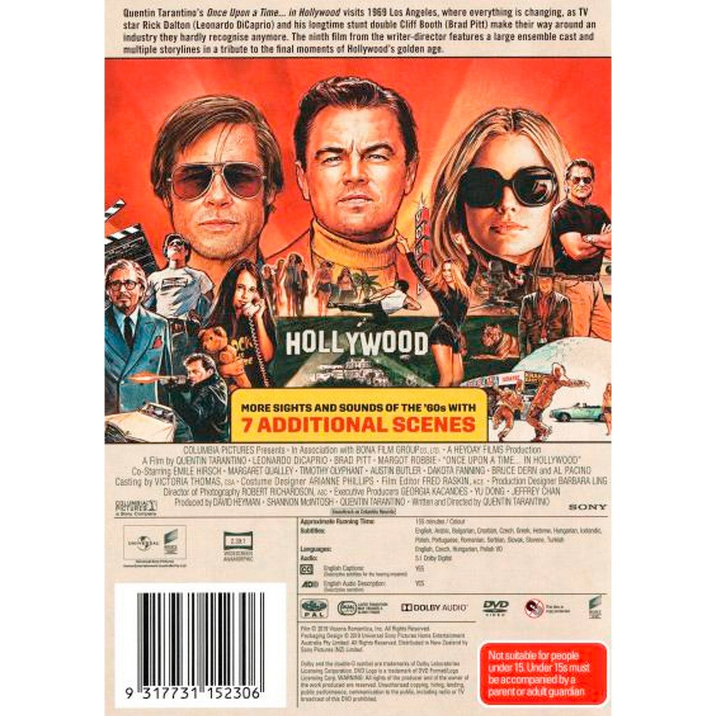 Once Upon a Time in...Hollywood DVD