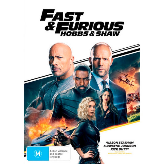 Fast & Furious: Hobbs & Shaw DVD