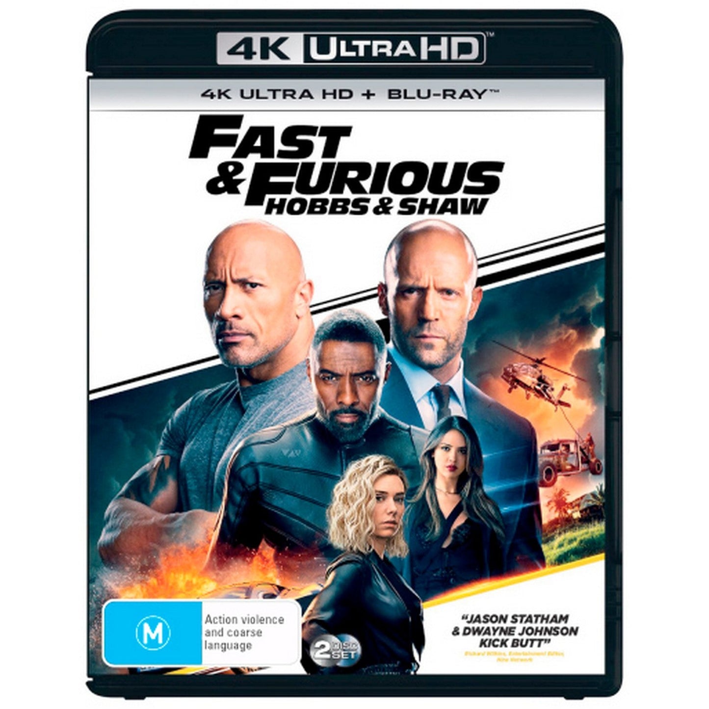 Fast & Furious: Hobbs & Shaw 4K UltraHD + Blu-Ray