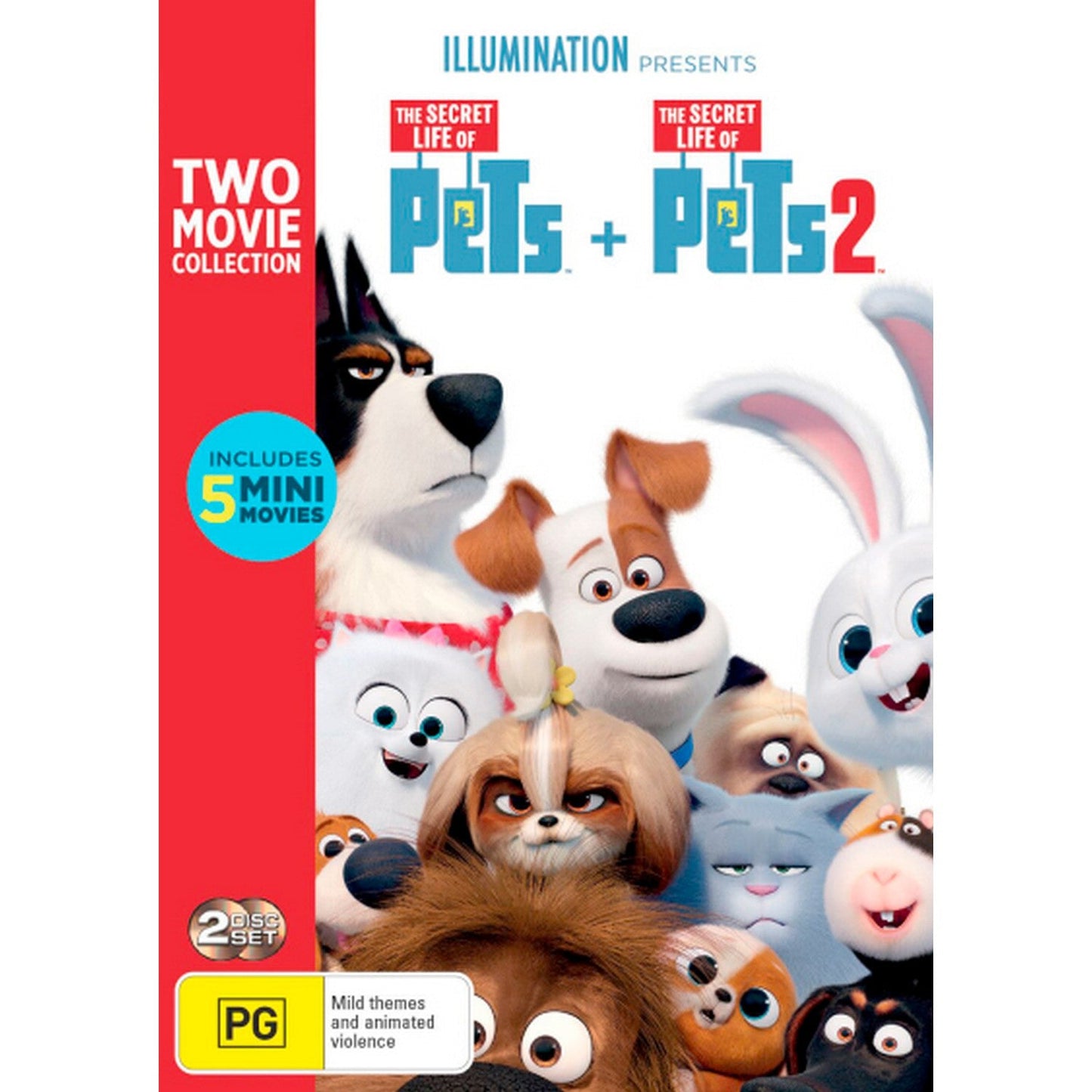 The Secret Life of Pets / The Secret Life of Pets 2 (2 Movie Collection) DVD Box Set