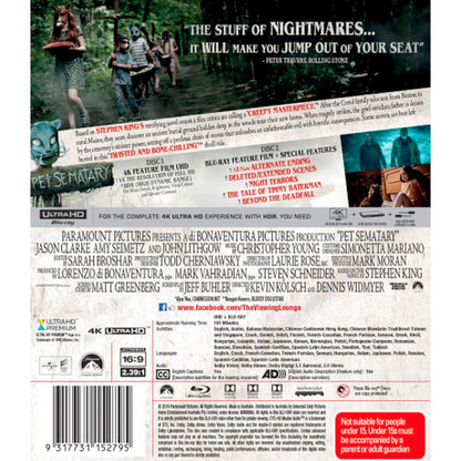 Pet Sematary (2019) 4K UltraHD + Blu-Ray