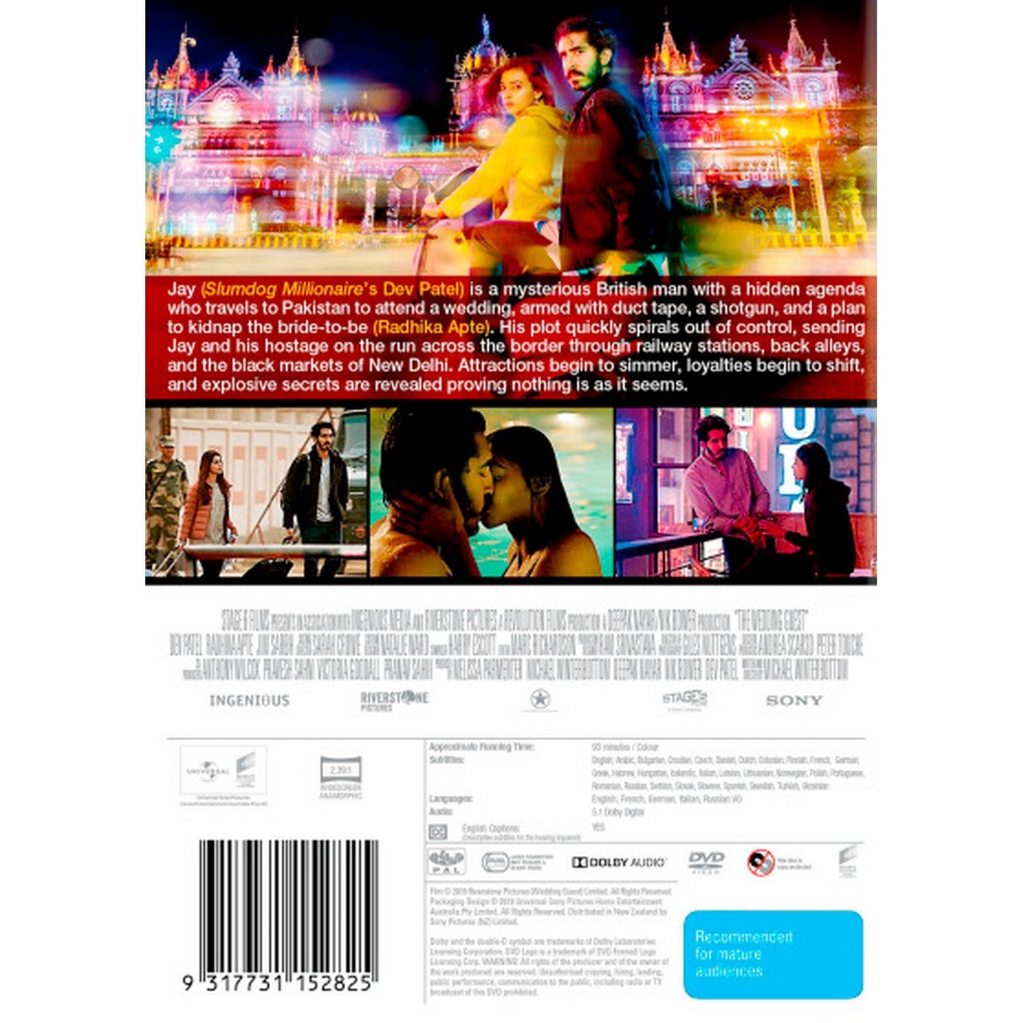 The Wedding Guest (2018) DVD