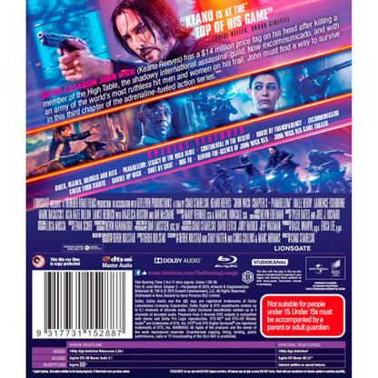 John Wick: Chapter 3 - Parabellum Blu-Ray