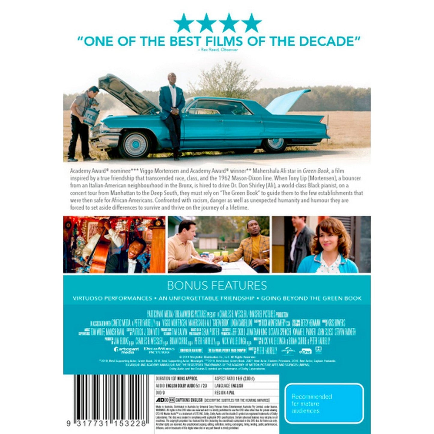 Green Book DVD