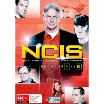 NCIS : Seasons 1 - 5 DVD Box Set