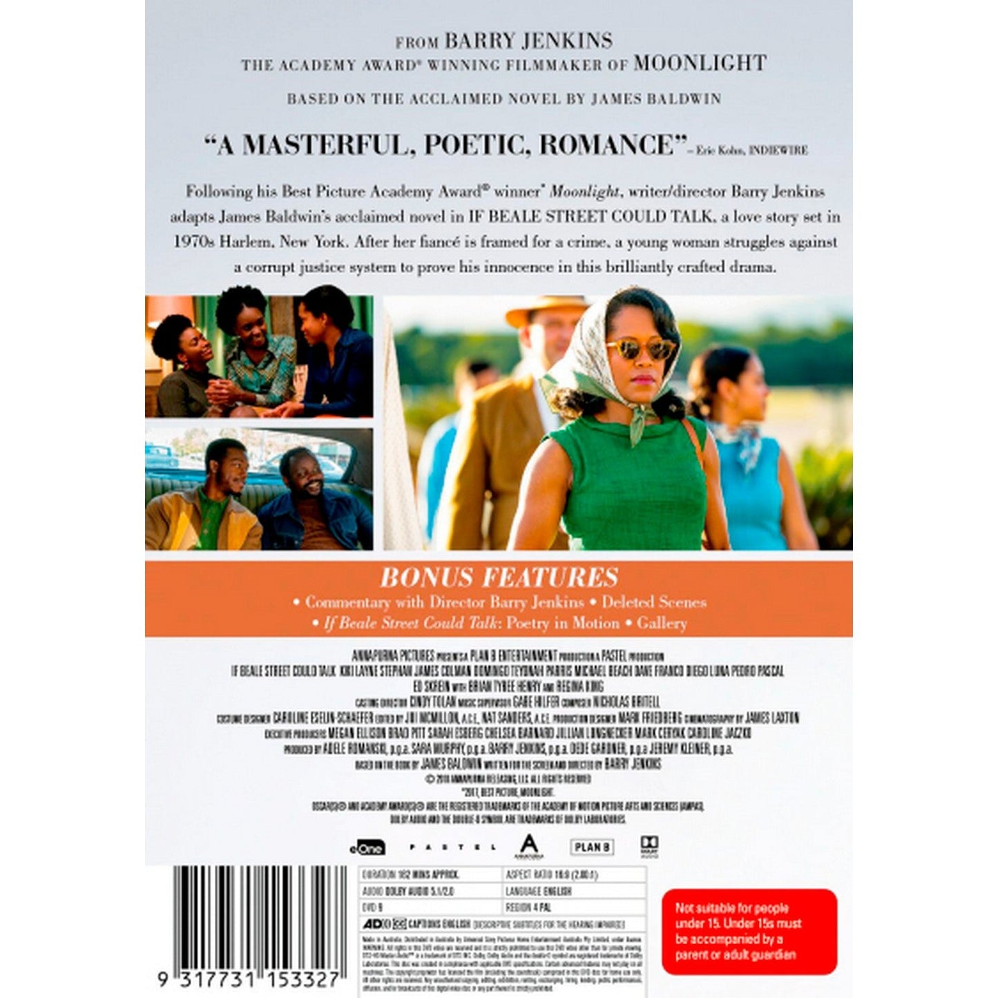 If Beale Street Could Talk DVD