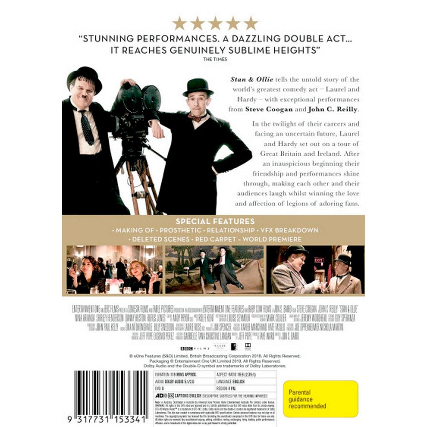 Stan & Ollie DVD