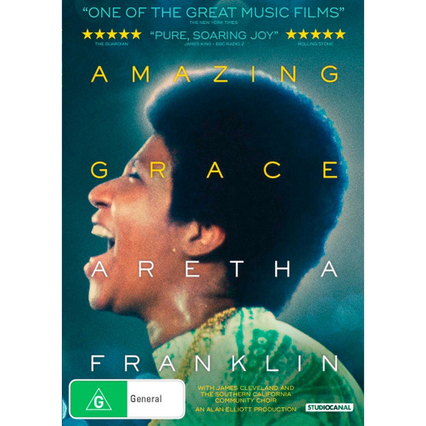 Amazing Grace (2018) DVD