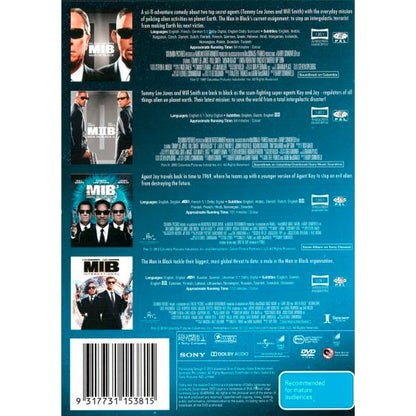 Men in Black / Men in Black 2 / Men in Black 3 / Men in Black: International DVD Box Set