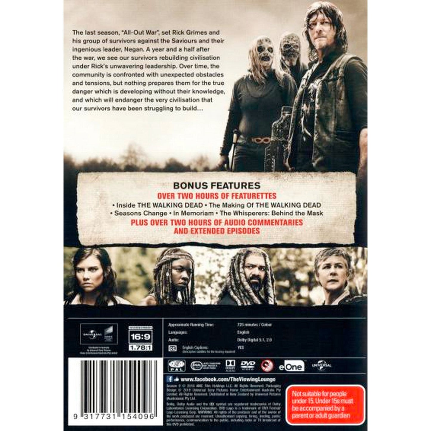 The Walking Dead: Season 9 DVD