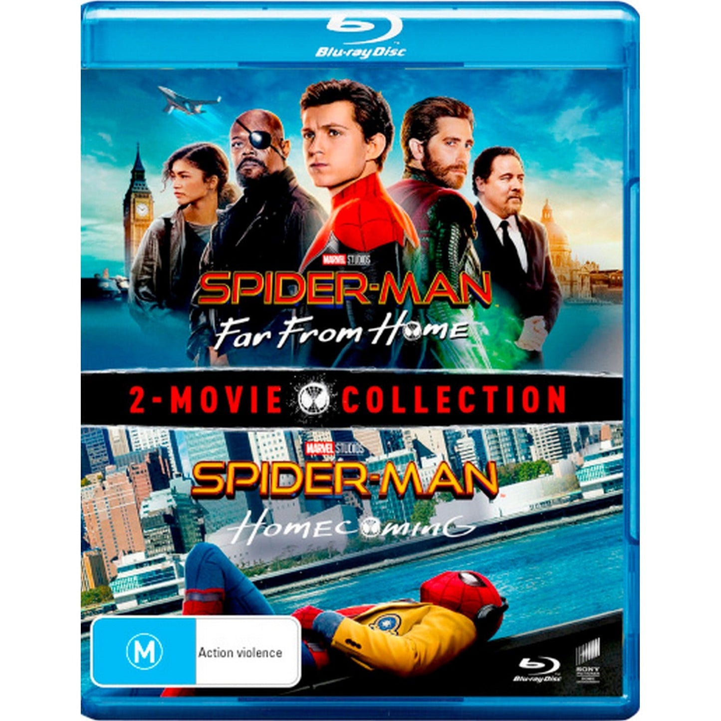 Spider-Man: Far From Home / Spider-Man: Homecoming (2 Movie Collection) Blu-Ray