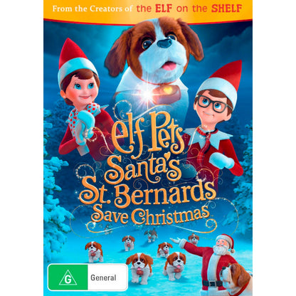 Elf Pets: Santa'S St. Bernards Save Christmas DVD